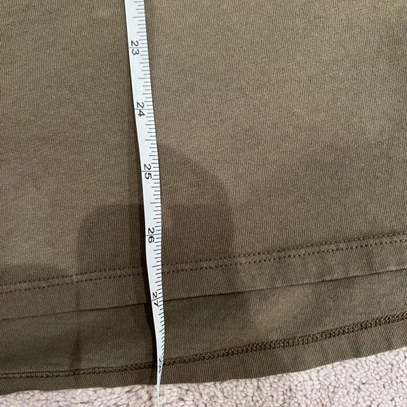 ASK NY Boxy Olive tee - Picture 4 of 6